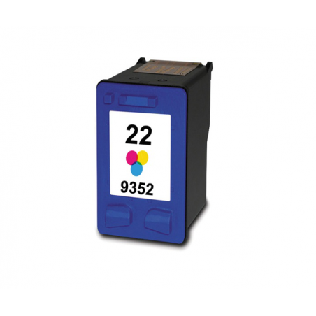 KM-C9352A INKJET ALTERNATIVO REMANUFACTURADO (EU) HP N22XL COLOR 18ML/480 PAG KM-C9352A